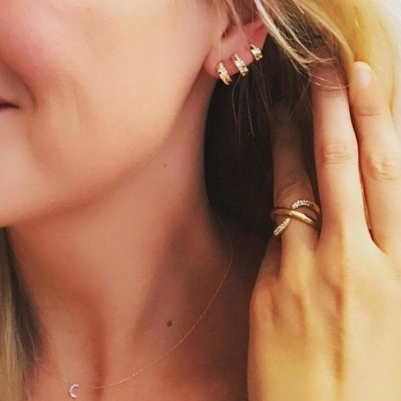 Stella & Dot | Gold + Pavé Aveda Wrap Ring Retired - Picture 3 of 9